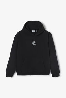 Sweat &agrave; capuche imprim&eacute; fleurs