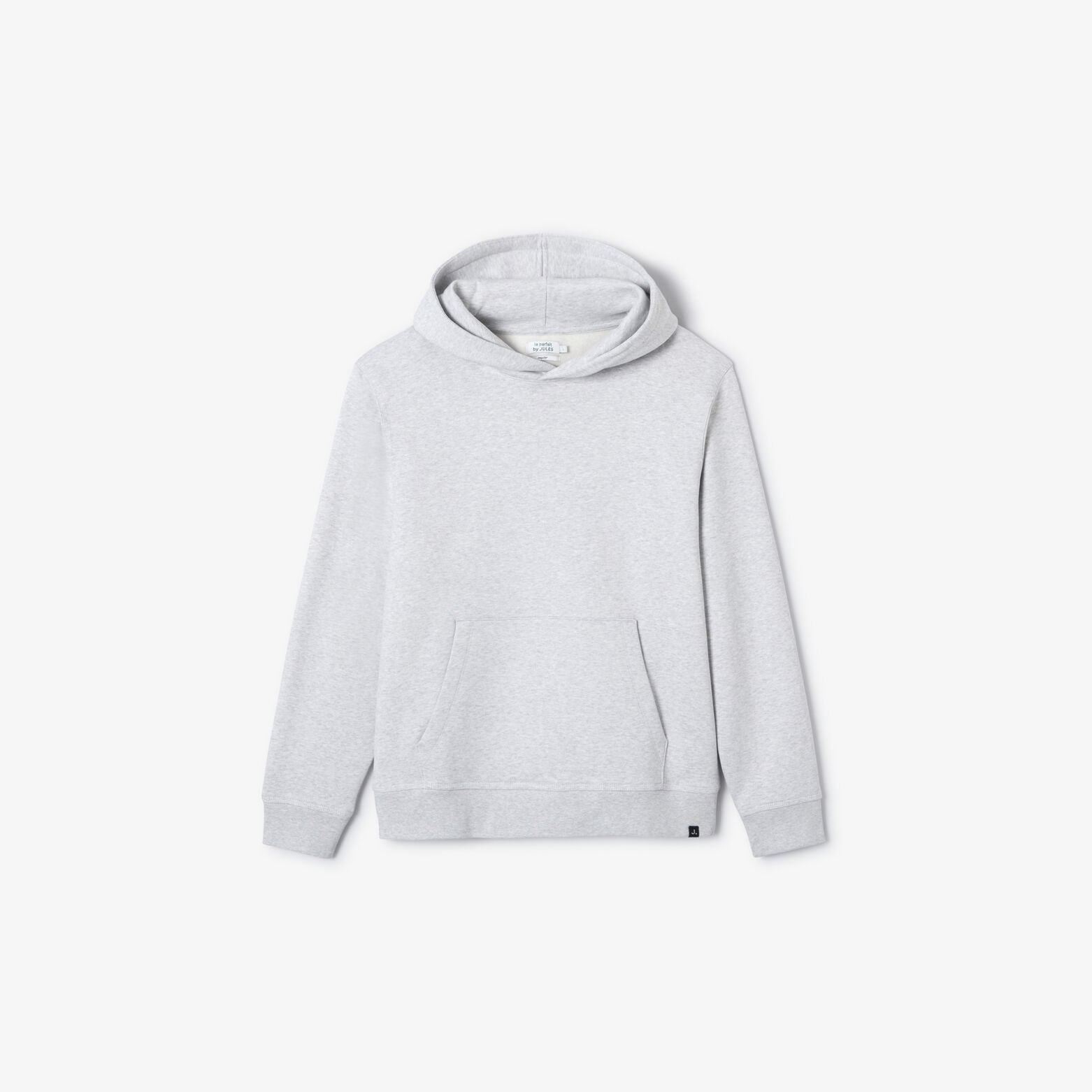 Sweat &agrave; capuche uni "le parfait by JULES"