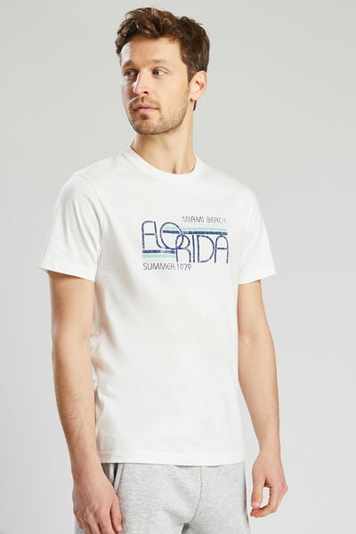 T-shirt met opdruk Florida