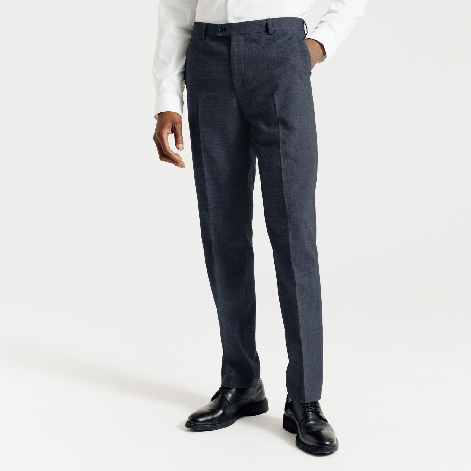 Costume 2 pièces confort bi-ton - Bleu foncé