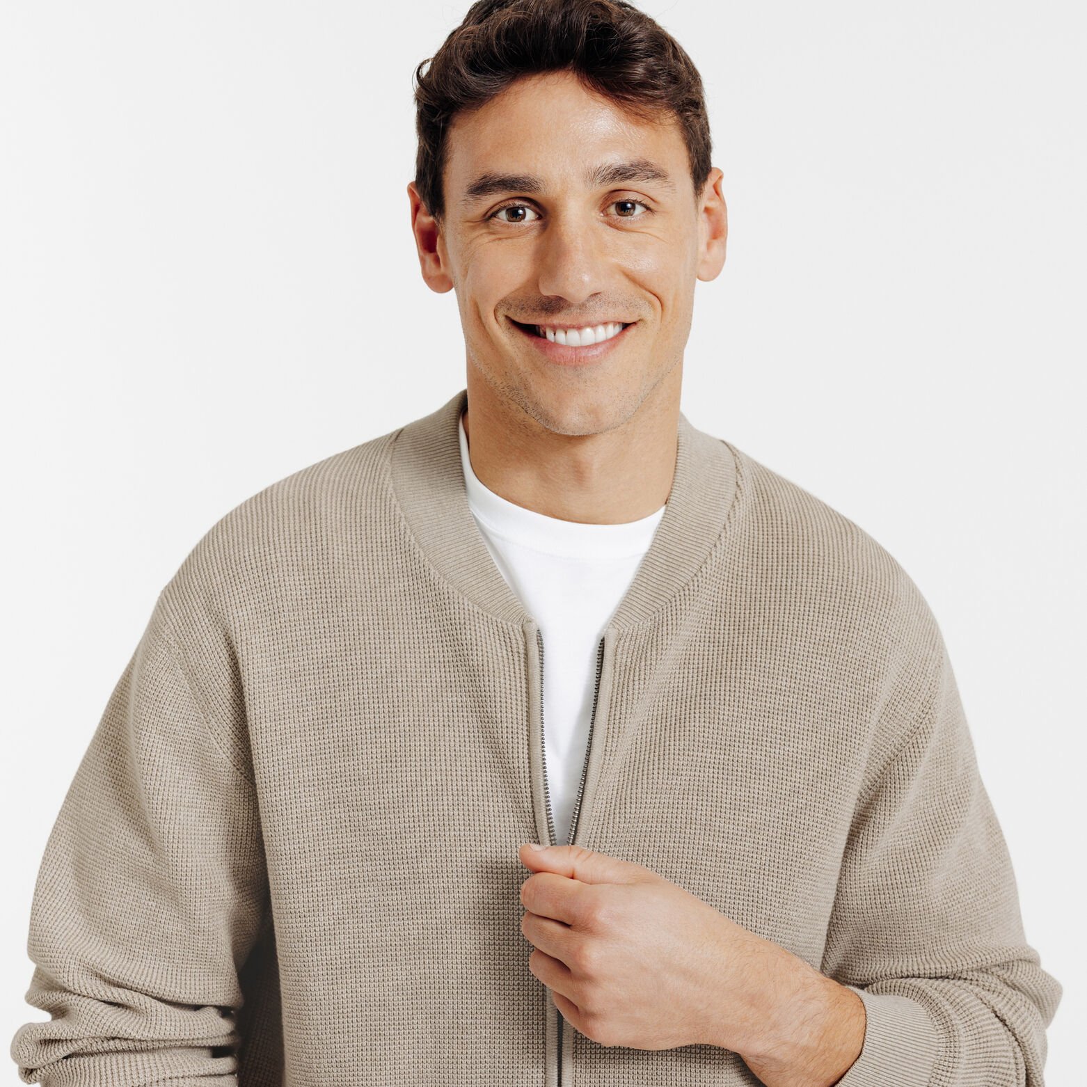 Gilet zipp&eacute; col sport