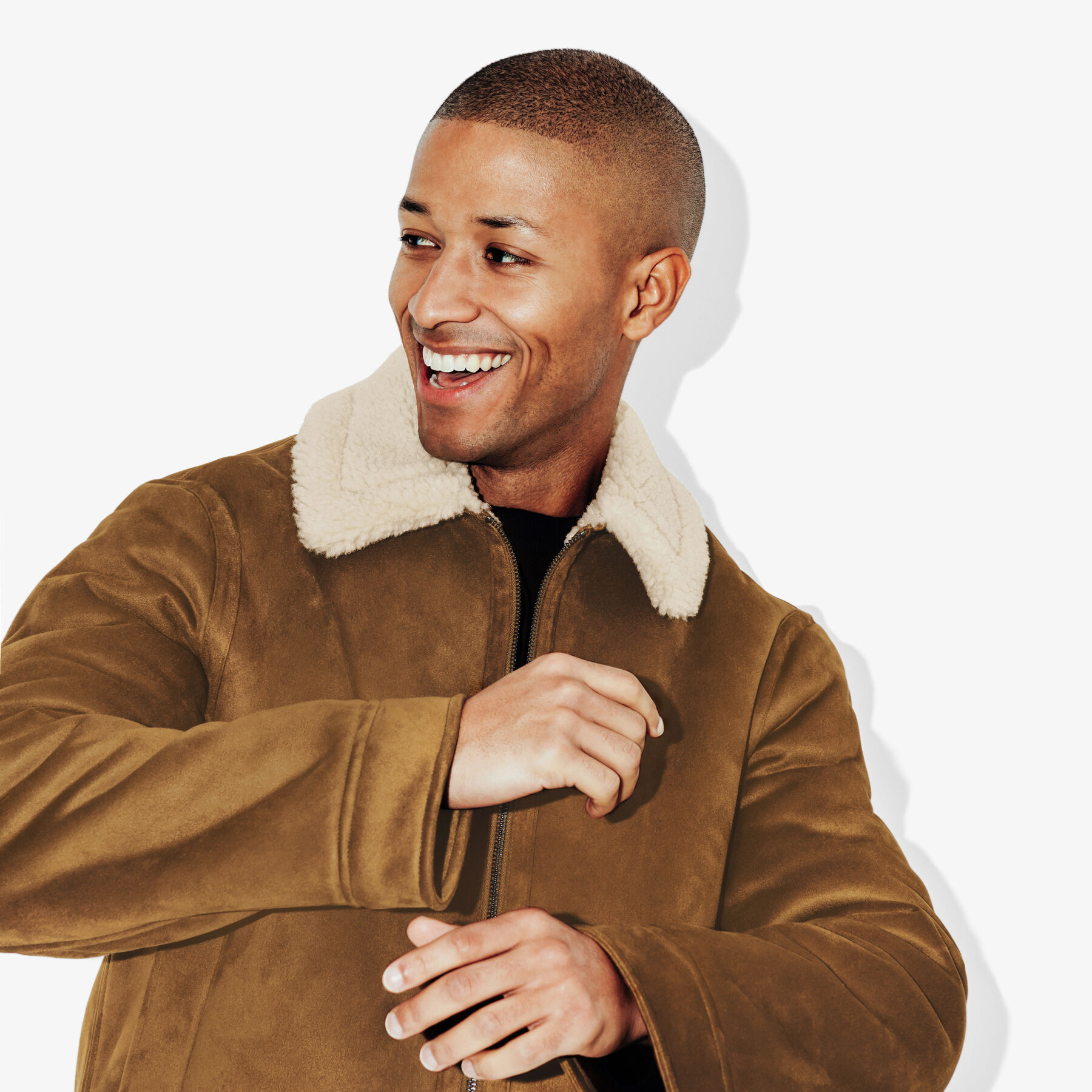 Veste marron homme pas cher top
