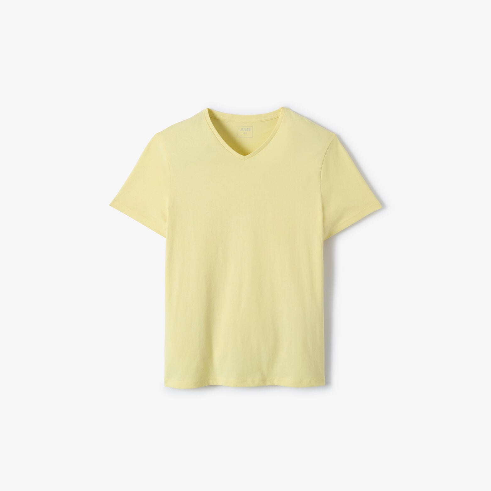Tee shirt col V en coton