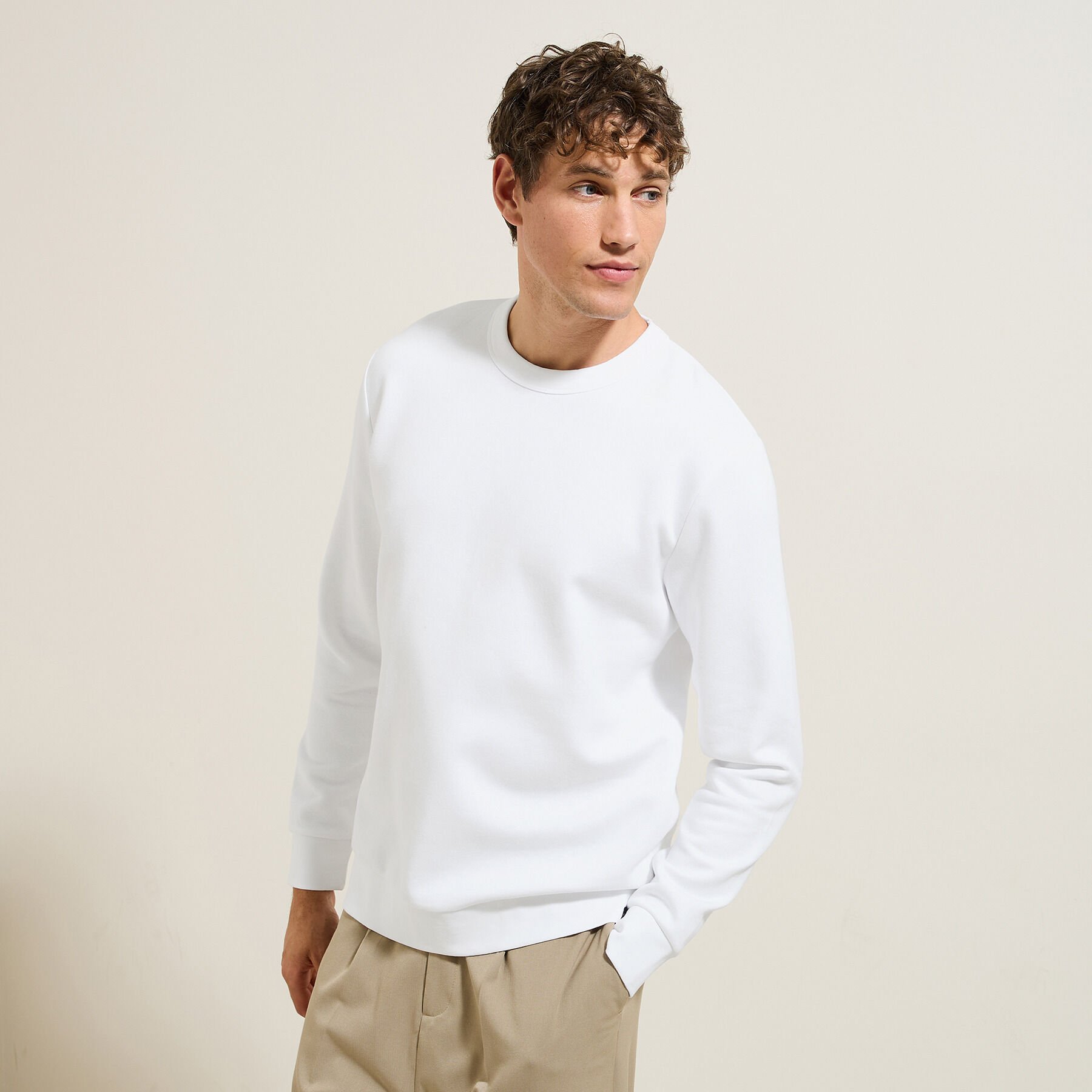 Heren sweaters Wit Jules BE