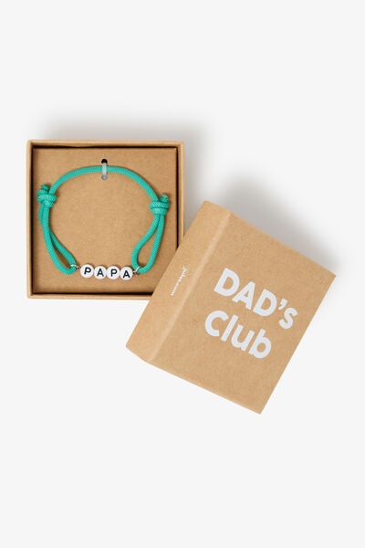 Bracelet corde f&ecirc;te des p&egrave;res
