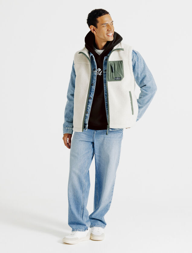 Sweat &agrave; capuche imprim&eacute; fleurs