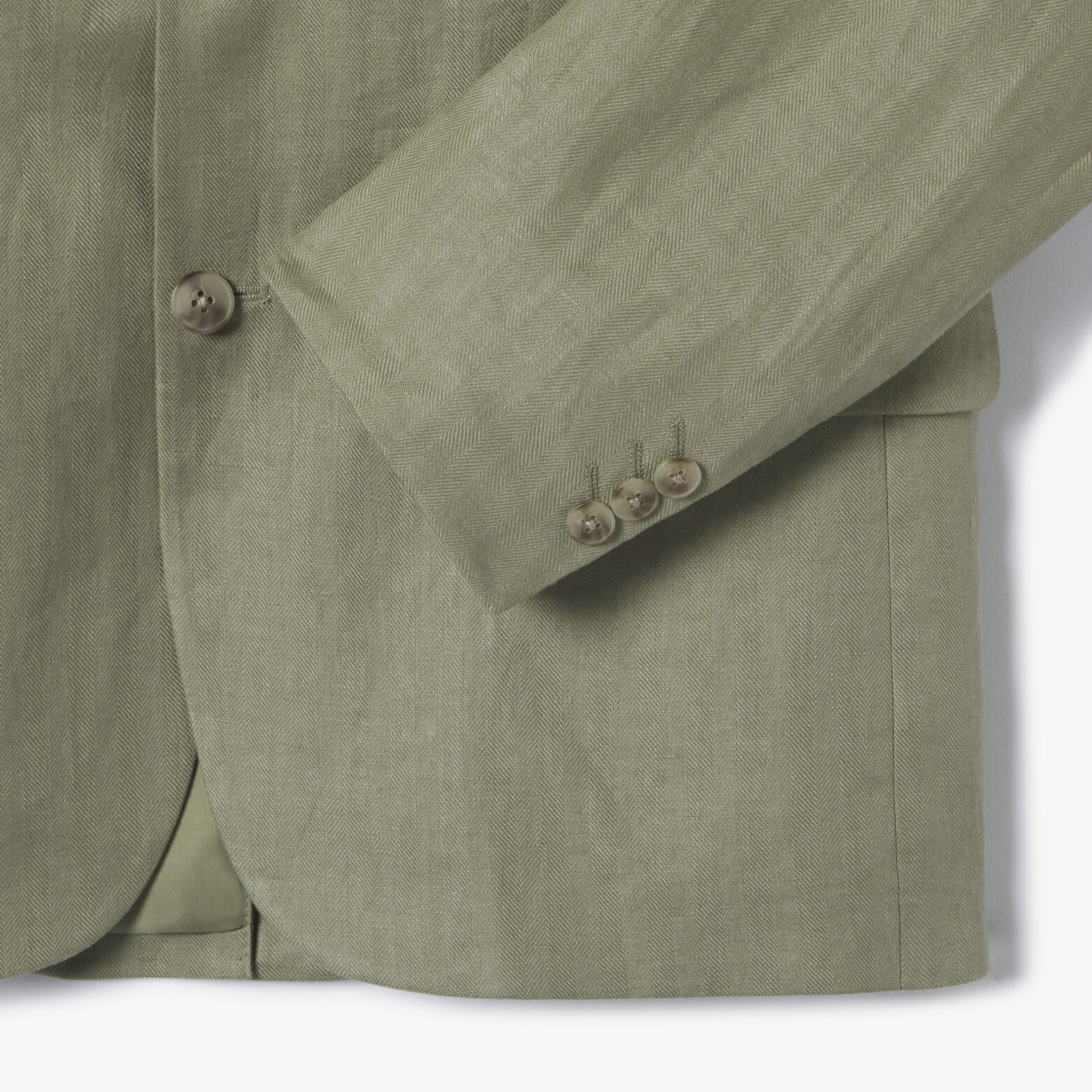 Veste de Costume Vert Kaki