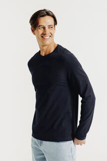 Tee shirt manches longues mati&egrave;re douce