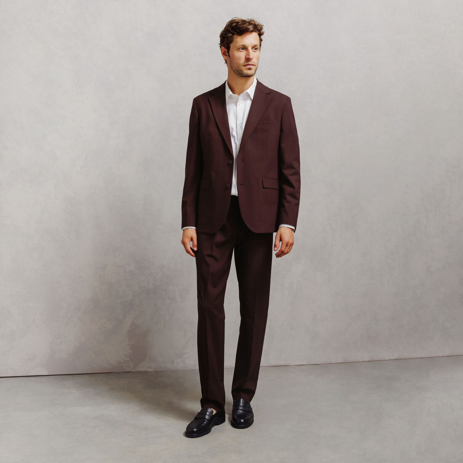 Veste de costume confort unie