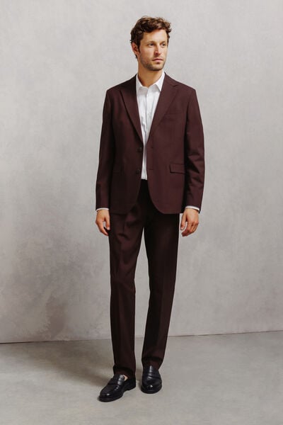 Veste de costume confort unie