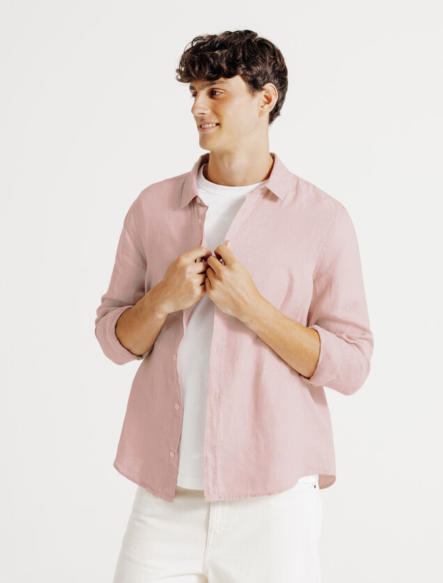Chemise en lin regular
