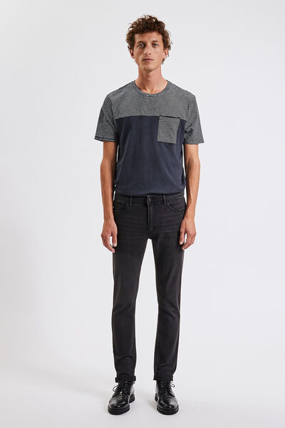 Jean skinny en coton et polyester recyclés