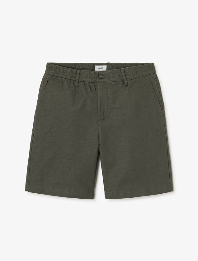 Bermuda en coton lin
