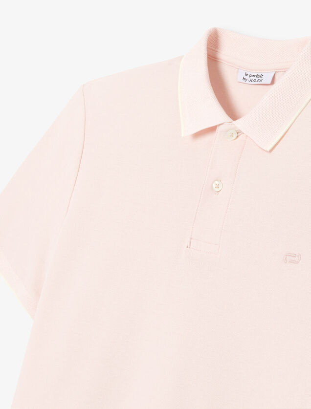 Polo manches courtes uni "le parfait by JULES"