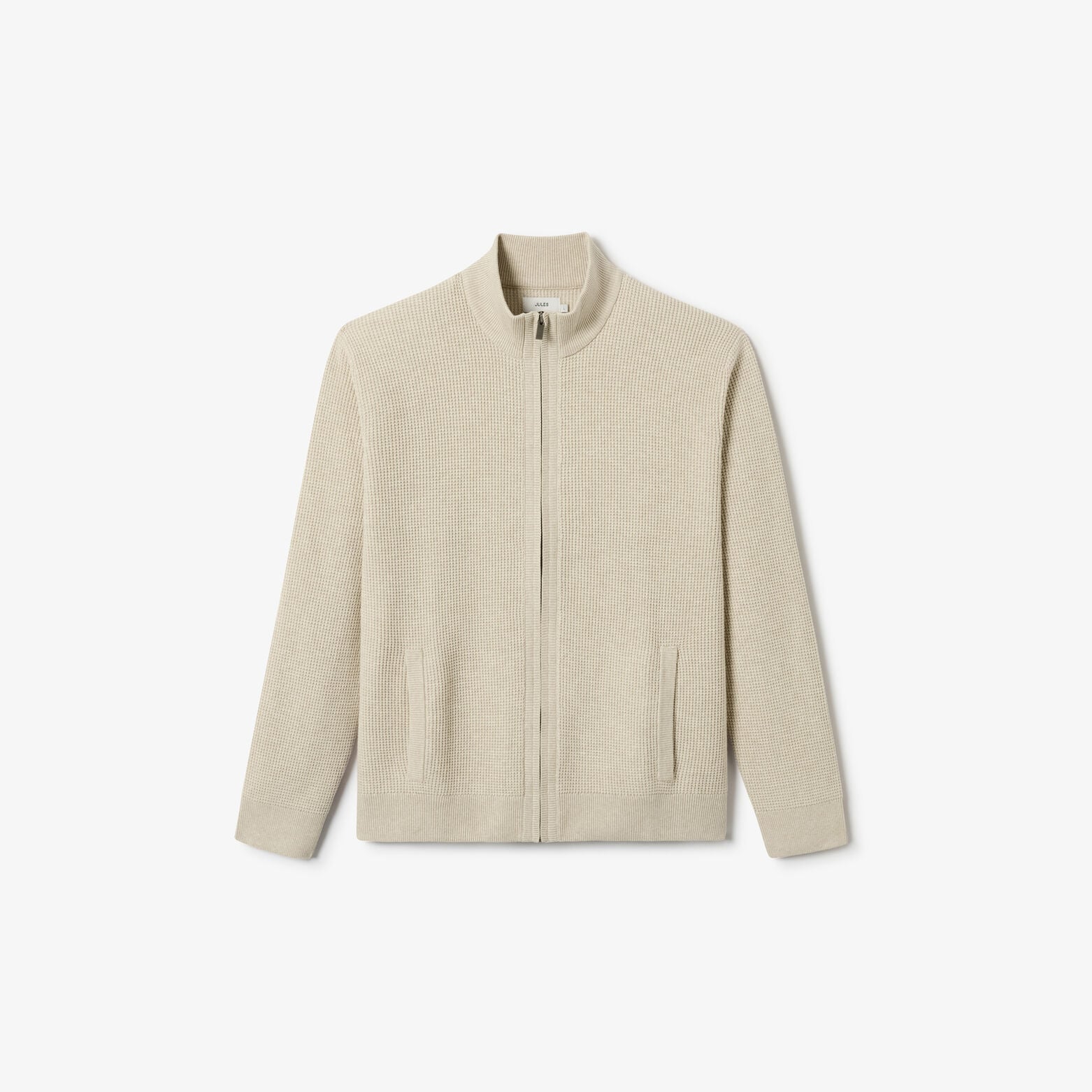 Gilet zipp&eacute; col montant