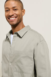 Chemise en coton twill