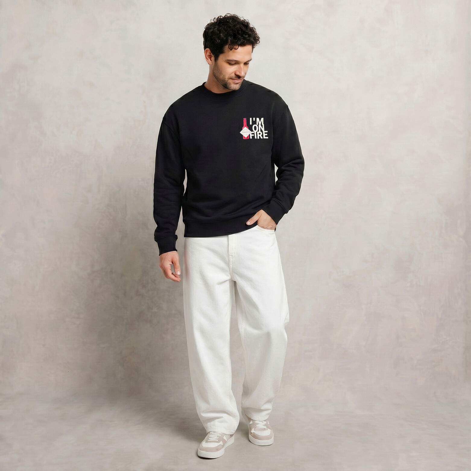 Sweat col rond licence Tabasco