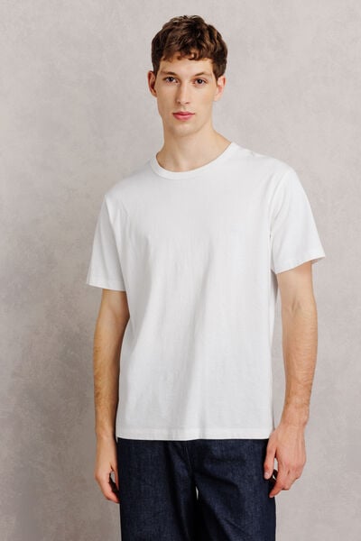 Tee shirt relax avec coton