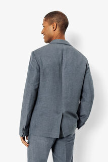 Kostuumvest met linnen