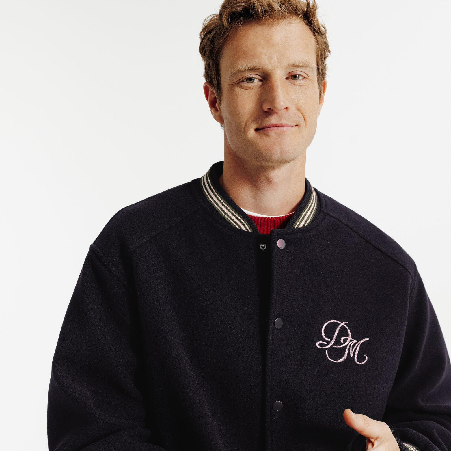 Blouson bomber brodé