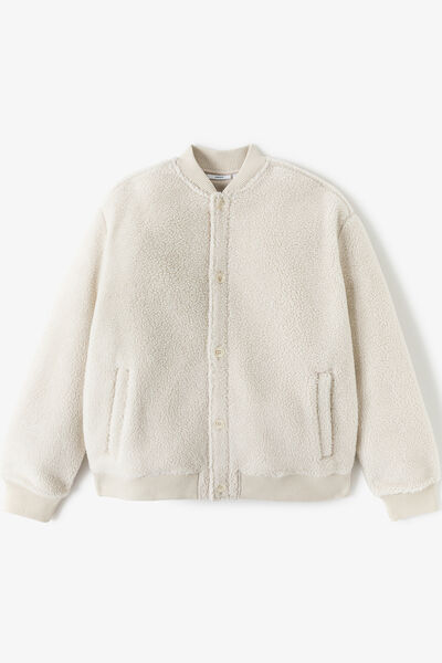 Sherpa teddy sweater