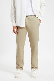 Pantalon chino large coton léger