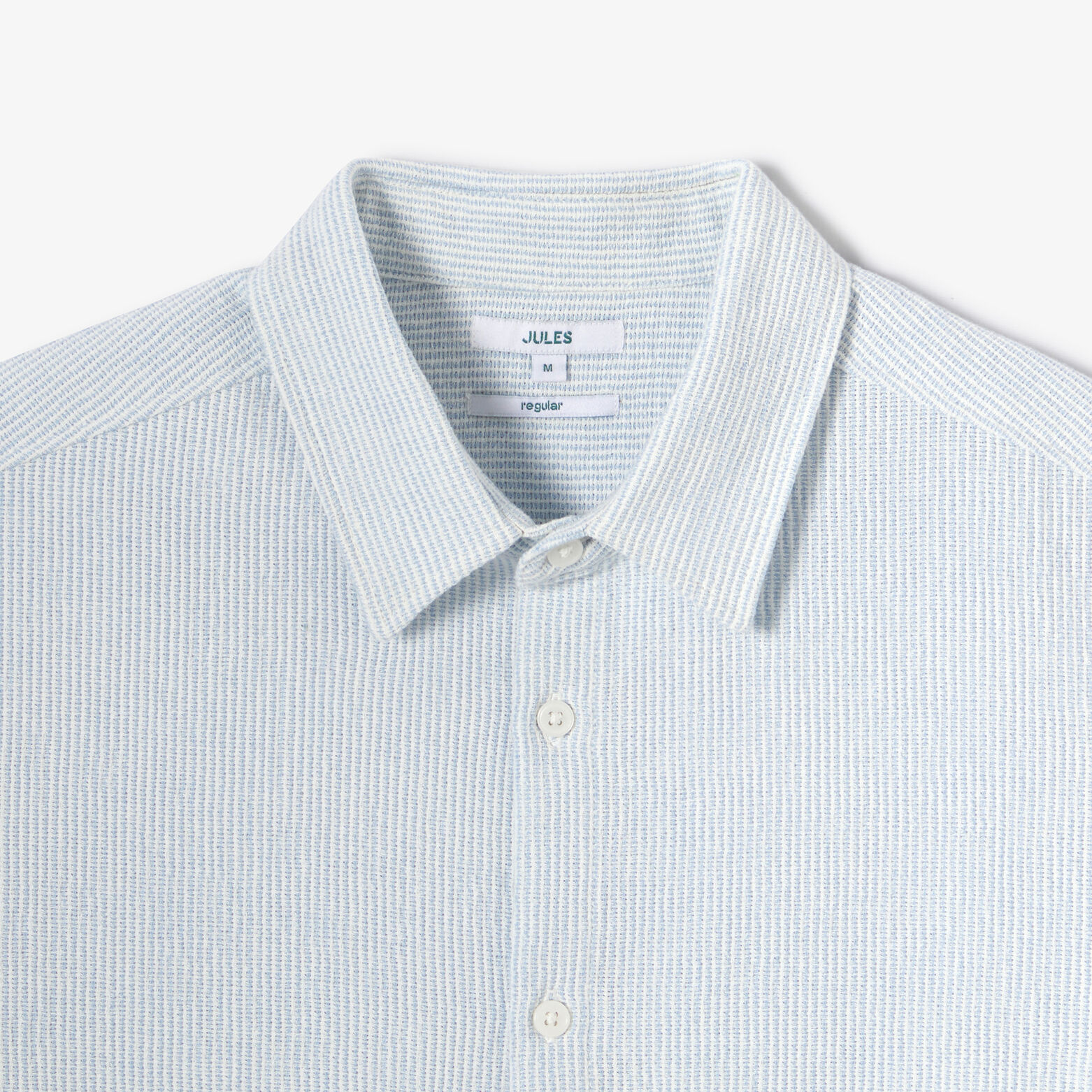 Effen gebreid hemdje in katoen 