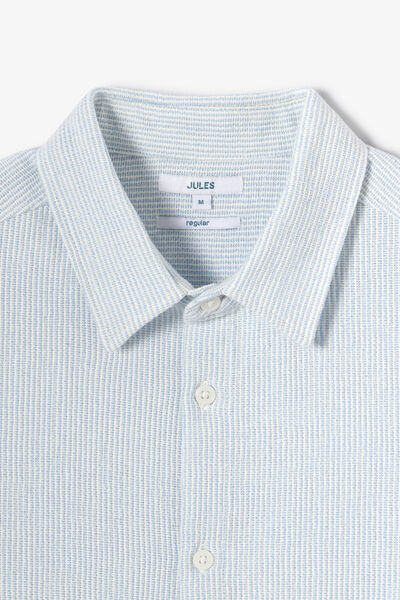 Effen gebreid hemdje in katoen 