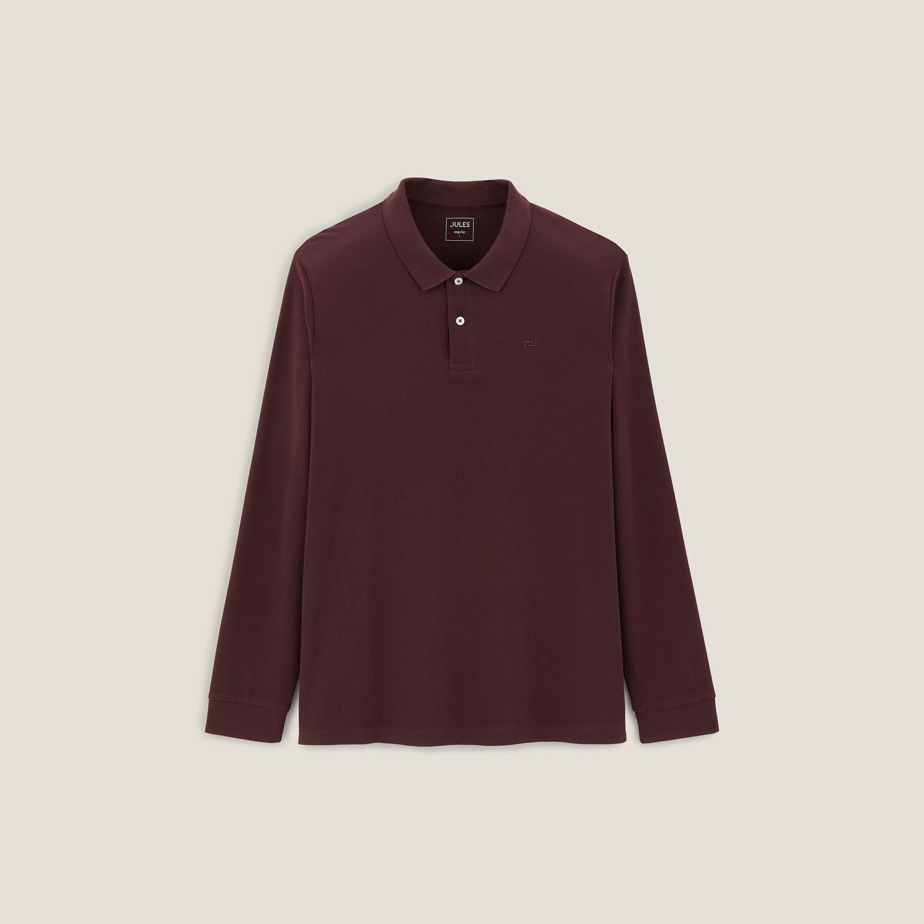 Polo manche longue Homme Jules