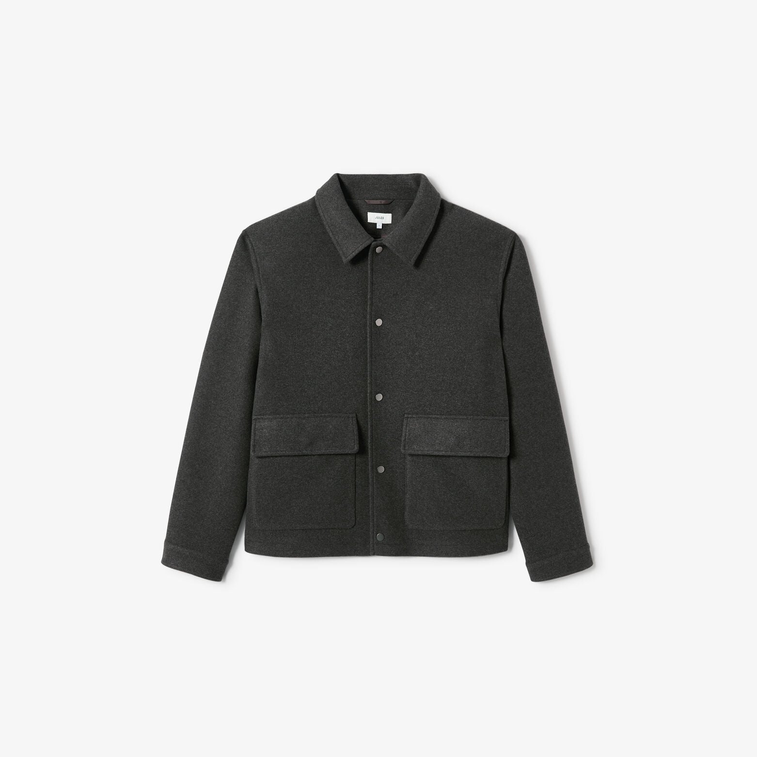 Blouson col chemise pressionn&eacute;