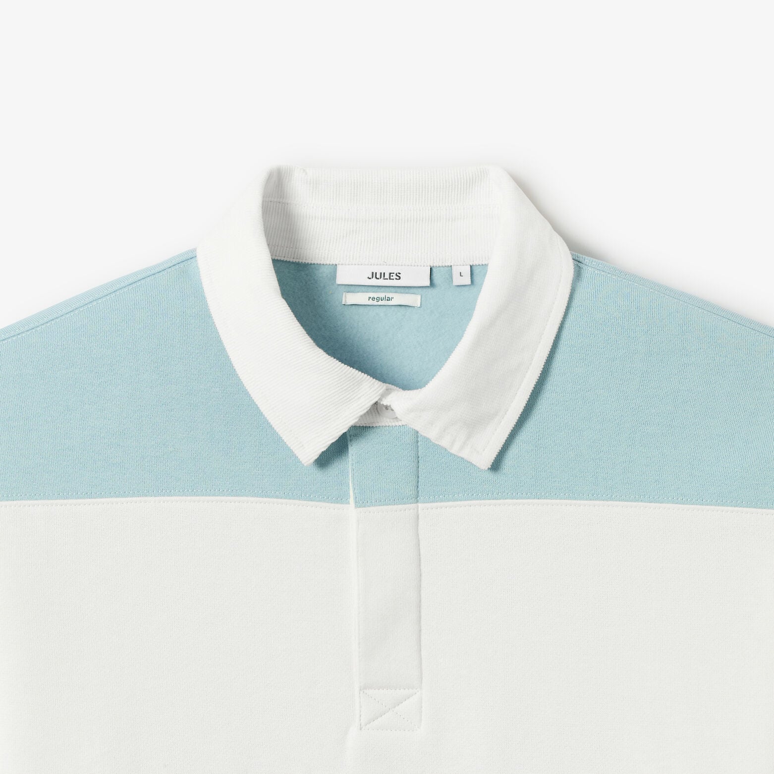 Gestreepte polosweater