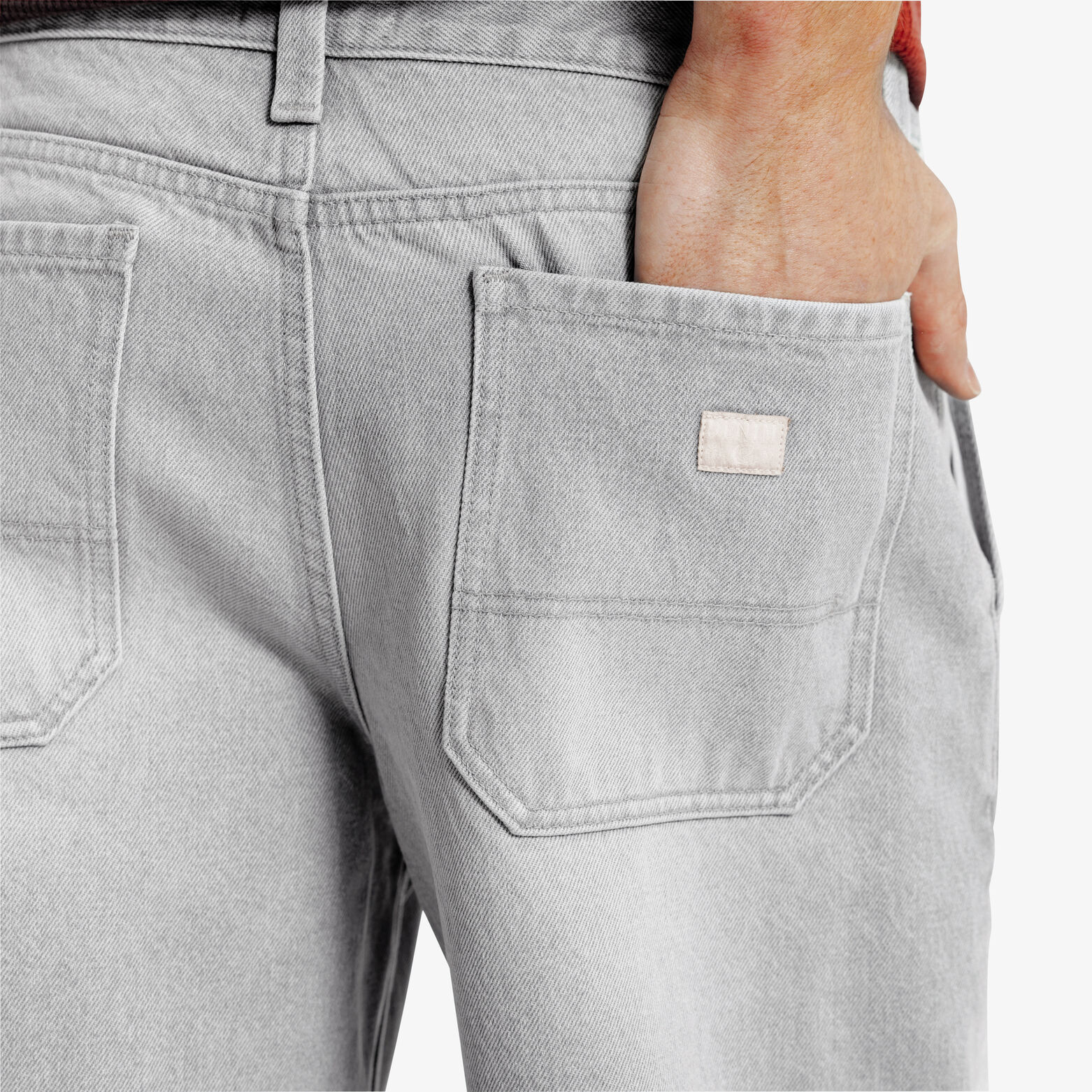 Short baggy en jean