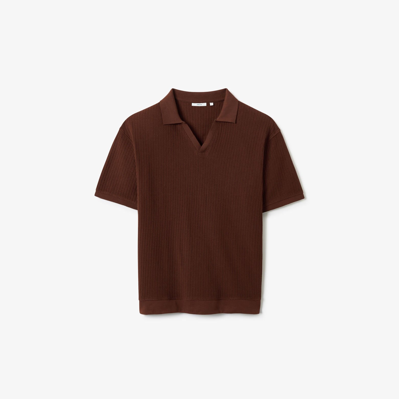 Polo manches courtes col resort