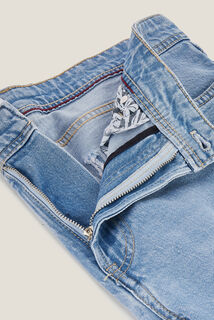 Bermuda en jean avec du coton recyclé