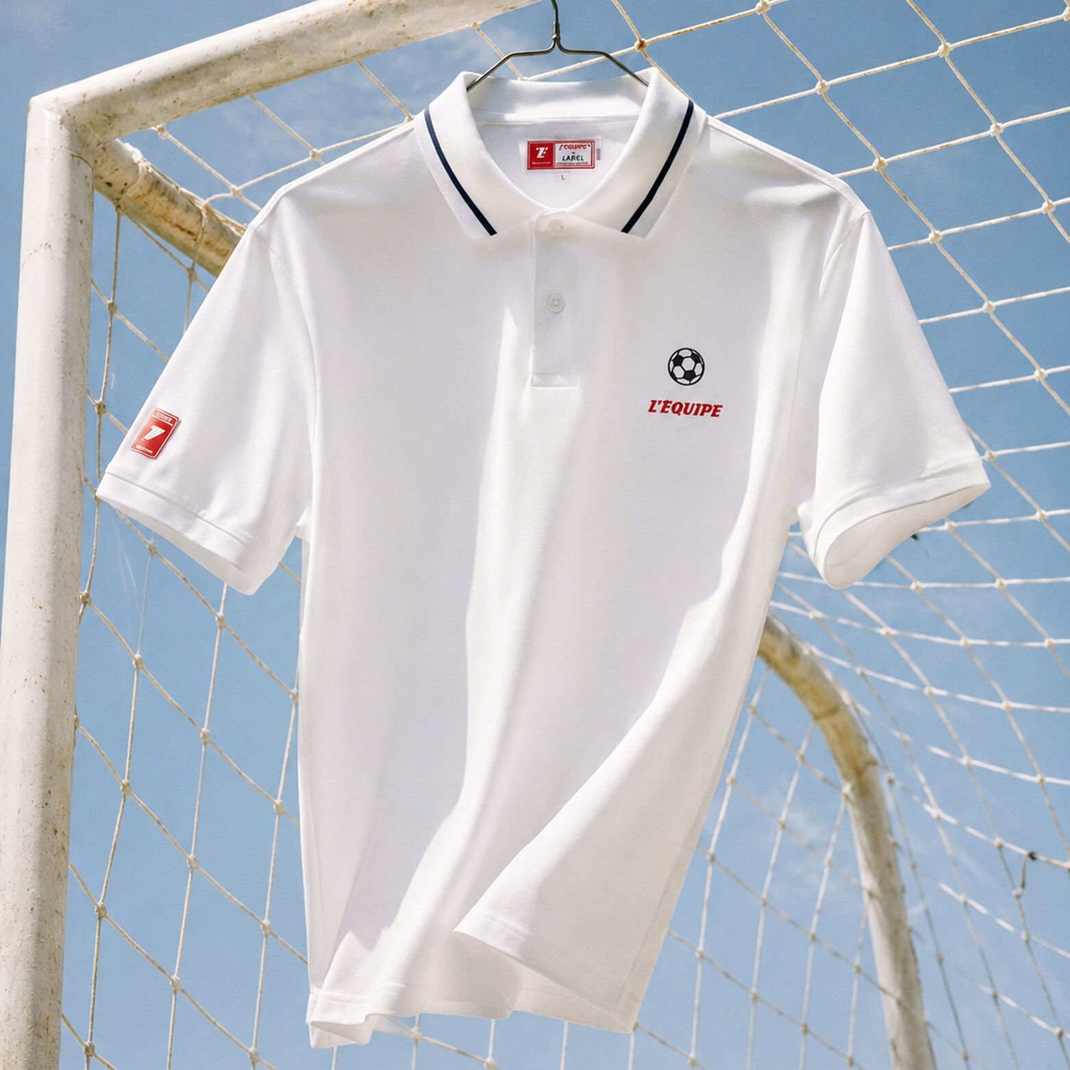 Polo met L'&Eacute;quipe licentie