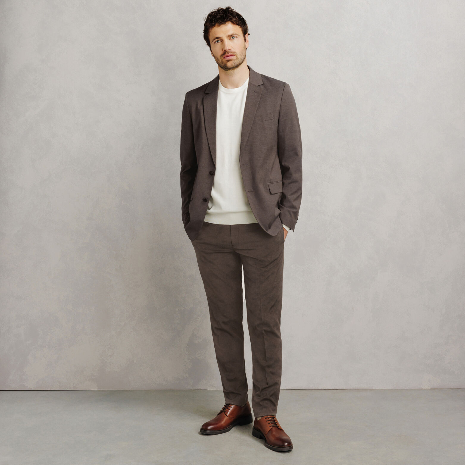 Veste de costume slim pied de puce