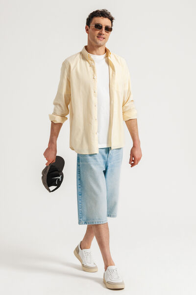 Chemise oxford ray&eacute;e "le parfait by JULES"