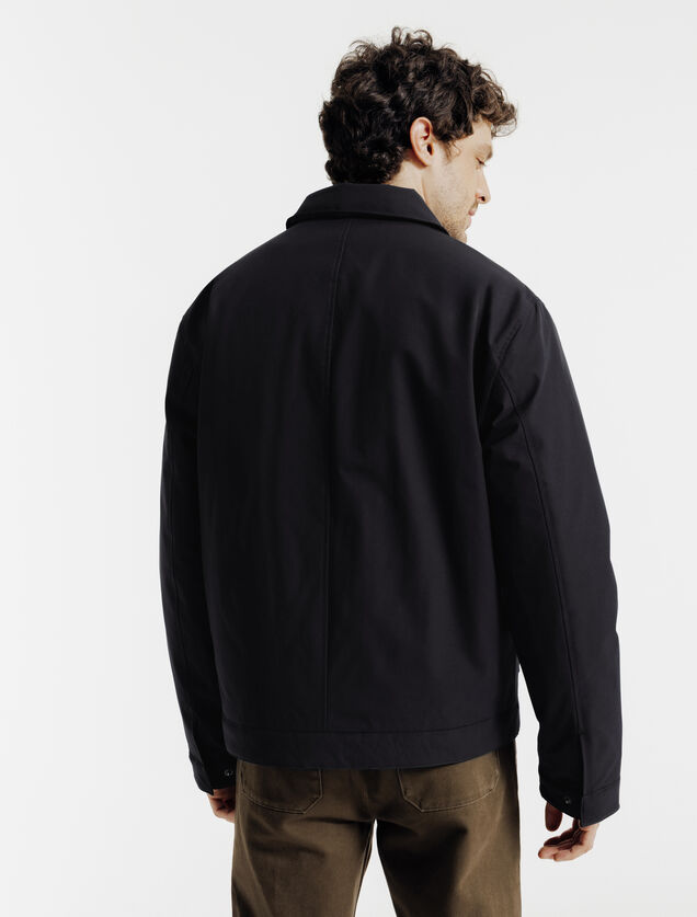 Blouson col chemise rembourr&eacute;