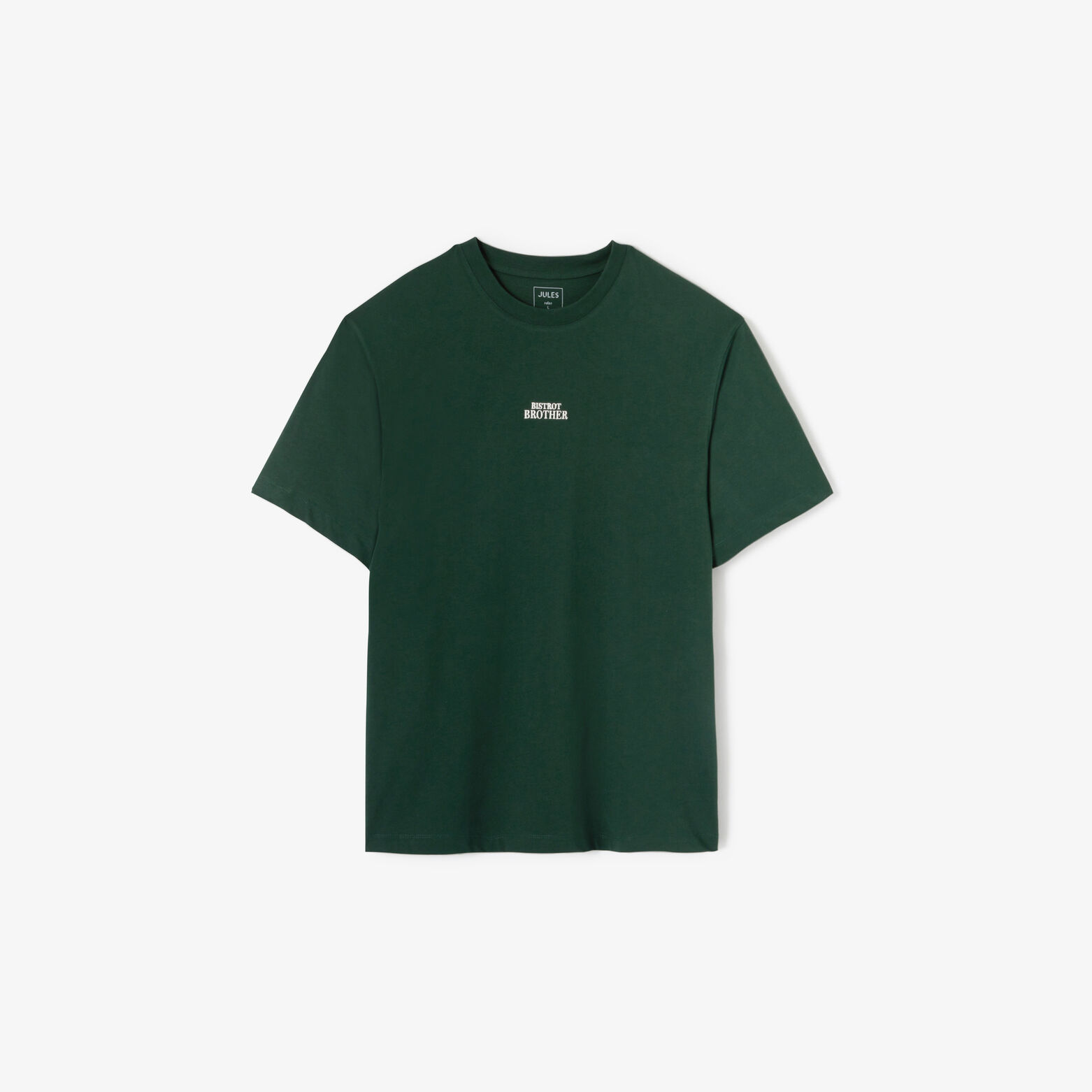 Tee shirt imprim&eacute; "Bistrot Brother" devant et dos