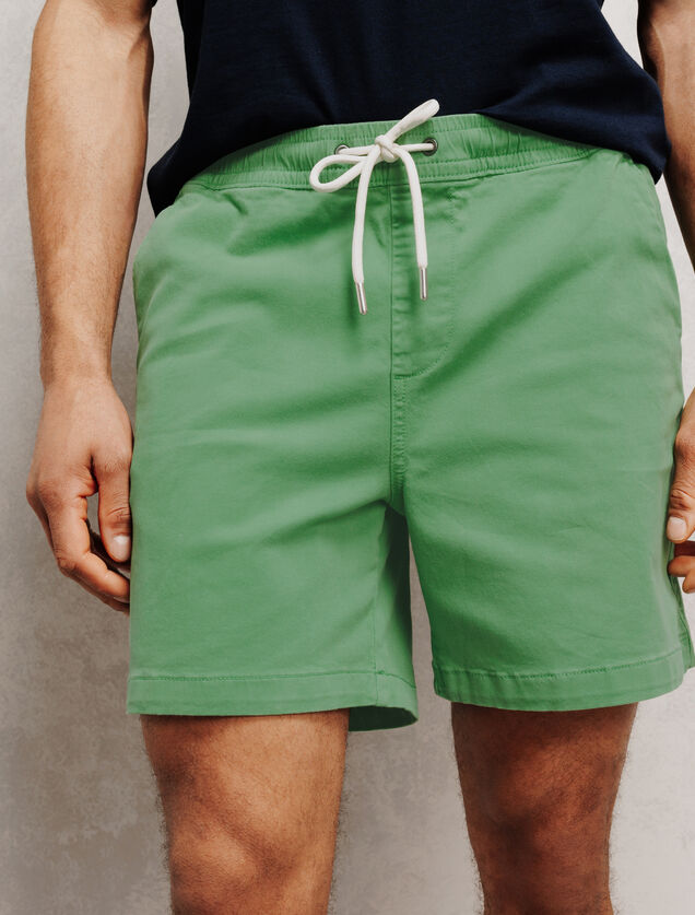 Short met elastische taille