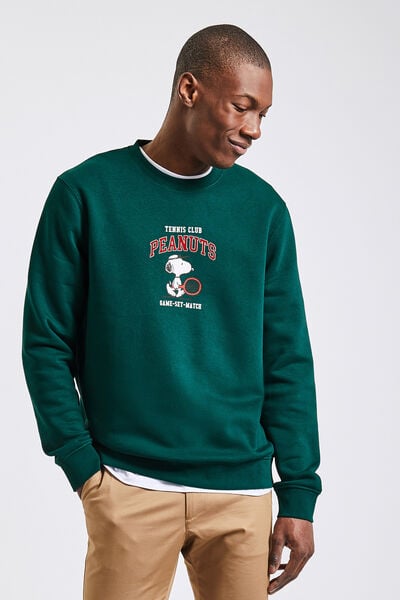 Sweater met ronde hals, licentie Peanuts®