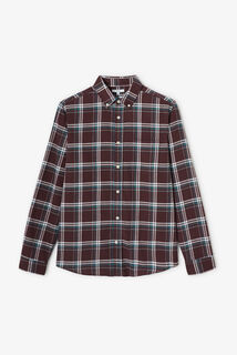 Geruit hemd in flanel