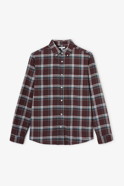 Chemise flanelle à carreaux