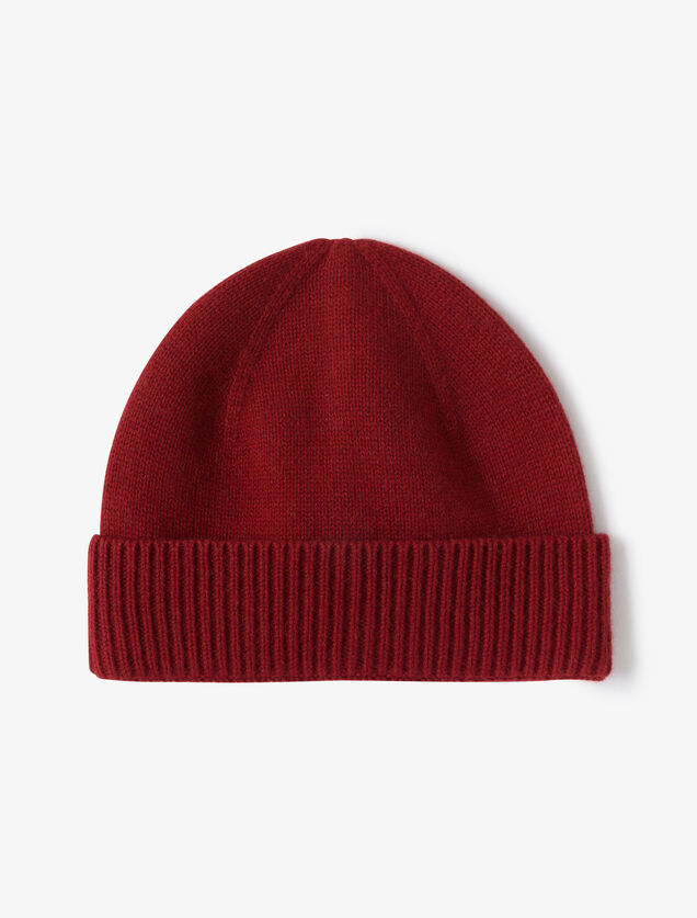 Bonnet contenant du cachemire