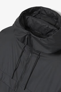 Blouson coupe-vent d&eacute;perlant &agrave; capuche