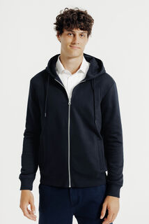Sweat à capuche zippé