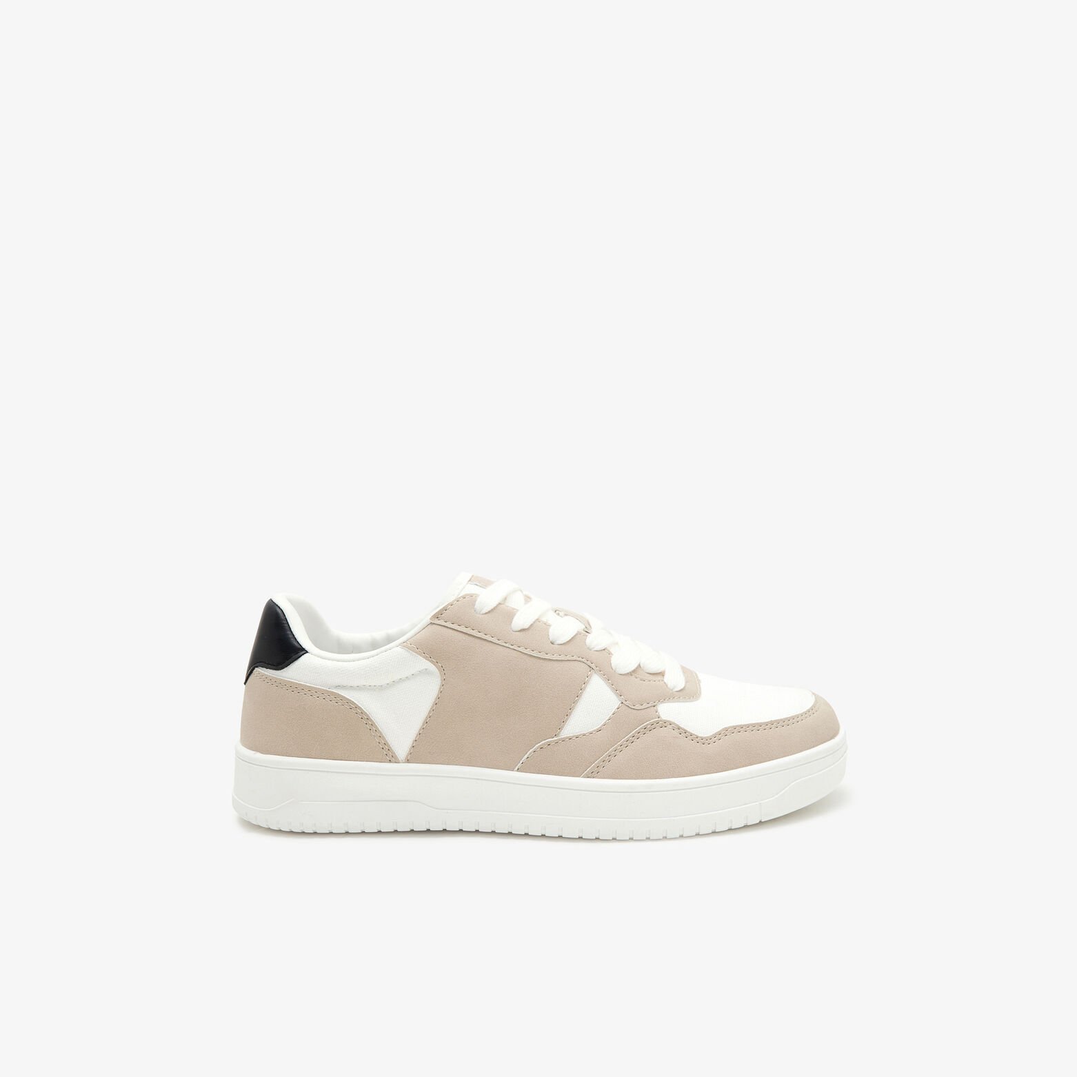 Sneakers met dikke zool