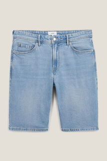 Bermuda en jean avec du coton recyclé