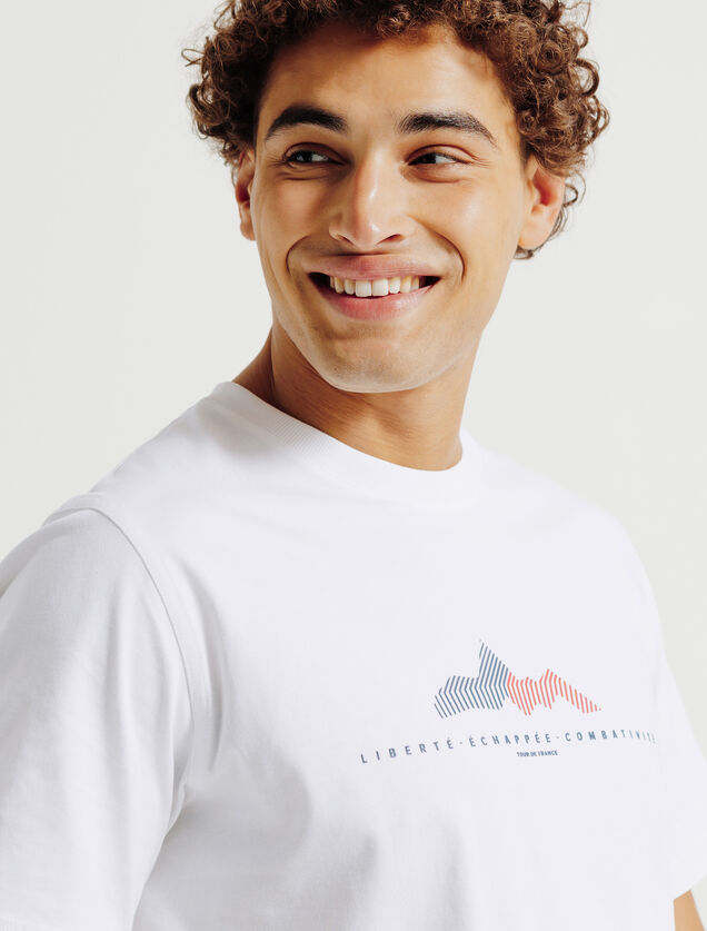 Tee shirt licence Tour de France