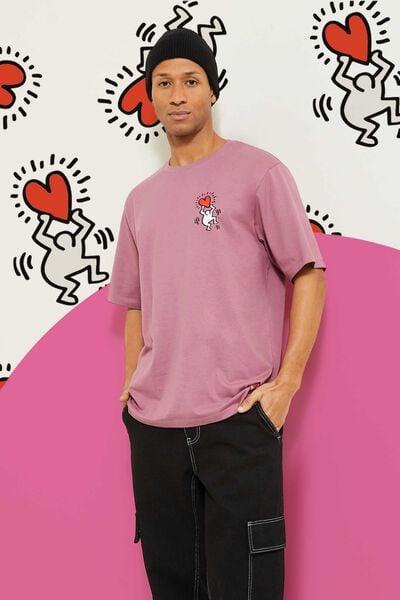 T-shirt, licentie Keith Haring